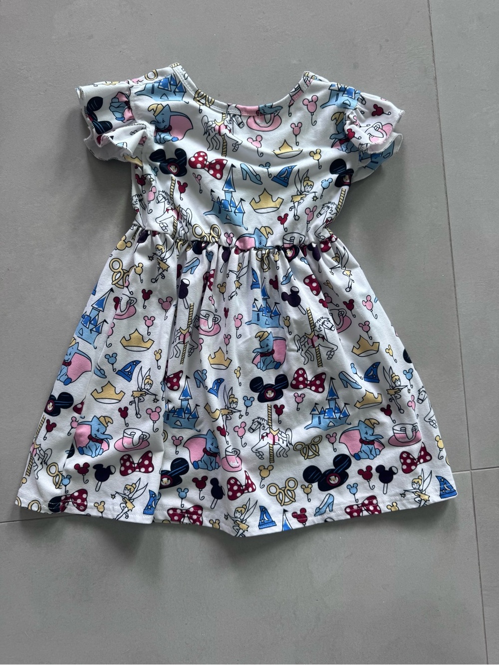 Gussy Up Disney Parks Kids Printed Casual Dress